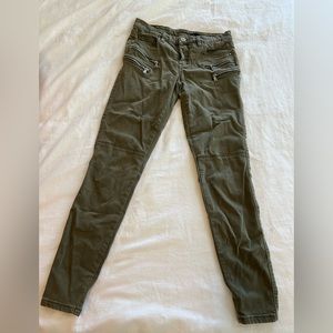 Green Skinny Jeans